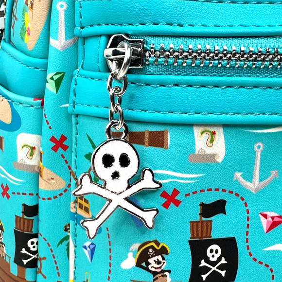 New Loungefly Disney Sensational 6 Pirate Backpack NWT Mickey Mouse and Friends - Picture 9 of 10